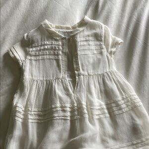 Burberry Cream Kids Blouse